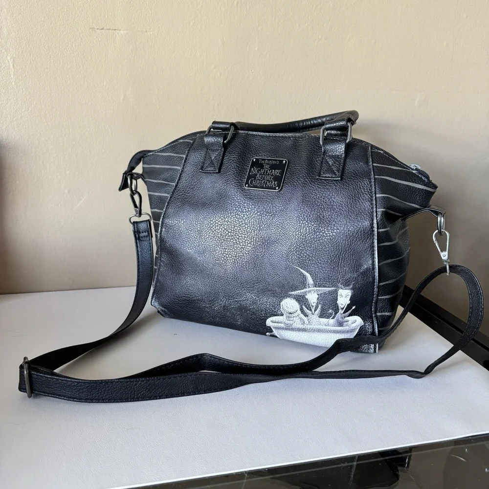 Loungefly Disney Nightmare Before Christmas‎ Jack Satchel Bag Halloween Holiday